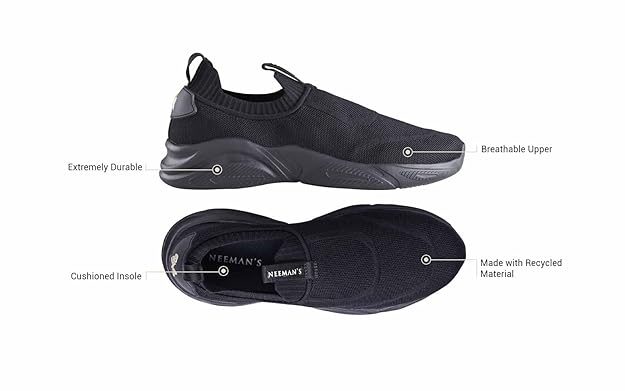 ShebiShoes Sole Max Slip On's for Men | Casual Shoes for Men | Comfortable, Breathable and Flexible | Soft Trendy Stylish Shoes for Men | Walking Running Shoes - Image 6